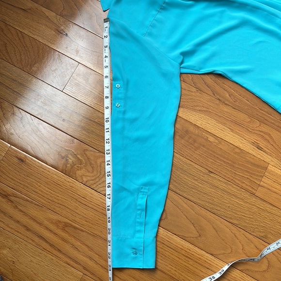 EUC Express Portofino Shirt Bright Blue Size Small - Picture 6 of 8